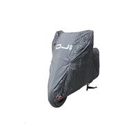 OJ JM02614 Housse pour Moto en Polyester imperméable avec Coutures thermocollées, Taille XL, Noir