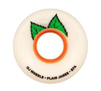 OJ Soft Wheels Jane Keyframe 87a Roues de Skateboard Unisexe, Blanc, 54 mm