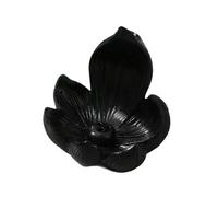 OJHFJMGH Brûleur d'aromathérapie, Cascade de découpe en résine à refoulement Raschsen, Ornements d'aromathérapie, décorations Bureau(Black)
