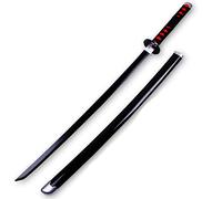 OJHFJMGH Sabre de samouraï d'animation, Épée Iaido avec Fourreau, utilisée for l'entraînement au Kendo, Cosplay(A)