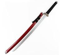 OJHFJMGH Sabre de samouraï d'animation, Sabre de samouraï Japonais Kendo en Bois avec Fourreau, sûr, utilisé for la Pratique des Arts Martiaux, Jouet for Enfants