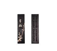 OJIJO Bâton d'encre chinoise, barre broyée à la main Anhui for les quatre trésors de l'étude, compagnon pierre encre, 1 pièce
