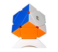 OJIN YuXin Zhisheng Série Kylin Noire Version sans Autocollant Pleine Vitesse Cube Rapide Twsit Puzzle Casse-tête Cube avec Un trépied Cube (Skewb)