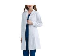 OjpZorynic Blouse Blanche Femme Blouse Chimie Blouse Laboratoire Blouse Blanche Coton pour Médecin M