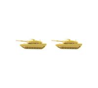 OJREEUB Lot de 2 kits de construction de réservoirs miniatures à l'échelle 1:72 pour garçon M1A2