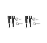 OJREEUB Lot de 2 paires de coques d'essieu arrière 1/16 RC pour HBX HBX 16889A 16889 16890 16890 16890A