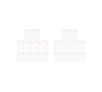 OJREEUB Lot de 2 sacs isolants en maille filet pour aquarium 15 x 20 cm Blanc