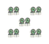 OJREEUB Lot de 5 moyeux de roue de 4,8 cm pour 1/10 RC Crawler MST Cfx Modification