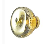 OJT Lampe de mur de lave Lampe d'ambiance moderne E27 Applique murale d'intérieur Chambre Lampe de chevet Éclairage mural Abat-jour en verre pour salon Escalier Couloir Lumières Or