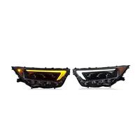 OJTEMHBH Phare Avant Ensemble Ensemble Phares À LED Pour Toyota Pour RAV4 2020 2021 2022, Plug And Play(Europe Version A)