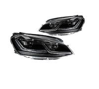 OJTEMHBH Phare Avant Ensemble Phares À LED Pour Golf 7 2013-2017 MK7 Upgrade 7.5 Design(For Right Hand Drive Silver LED)