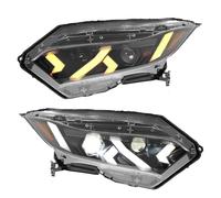 OJTEMHBH Phare Avant Ensemble Phares À LED Pour Vezel 2019 2020 2021 2022 Assemblage Modifié Plug And Play