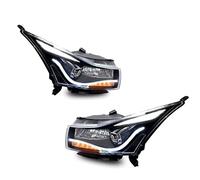 OJTEMHBH Phare Avant Ensemble Phares Au Xénon Pour Chevrolet Cruze 2009-2016 Ensemble Clignotants Lentille Angel Eye(Halogen lamp)
