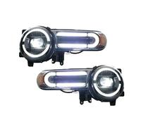 OJTEMHBH Phare Avant Ensemble Phares LED DRL Pour Toyota FJ Pour Cruiser 2007-2020 Feux Croisement Et Feux Route Accessoires(Right Hand Drive)