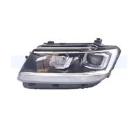 OJTEMHBH Projecteur Principal Pour Vw Pour Tiguan L 2017-2020 Phare Lampe Frontale Coque Abat-jour Couvercle De Phare (Configuration Basse) Phare Avant De Voiture Phares Avant(Headlight left side)