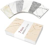 OJTOJT Kit d'échantillon indispensable : carreaux muraux autocollants (7 pièces) - Échantillon gratuit et remboursement après achat principal