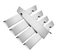 OJTOJT Lot de 5 barres de flavorizer en acier inoxydable pour barbecues W-e-b-e-r Genesis II/LX 300 Série Genesis II LX E/S-340 E-310 E-315 E-335 E-330 S-335 Plaque chauffante 43,4 cm