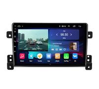 Ojtuyht Autoradio 9 Pouces pour Suzuki Vitara 2005-2015 Prise en Charge Plug and Play sans Fil Carplay Android Auto Prise en Charge de la Navigation GPS FM Bluetooth Volant(ZL004 4 Core WiFi 2+64GB)