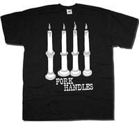 OJWKSXLL balloo Fork Handles T Shirt Inspired by The Two Ronnies TV Comedy Sorry Dad's Army Fab! Black Manches Courtes(Small)
