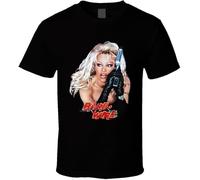OJWKSXLL Barb Wire Pamela Anderson Movie T Shirt Manches Courtes(Large)