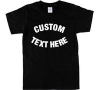 OJWKSXLL Curved Text Big Sister t Shirt - Personalised, Retro Manches Courtes(Small)