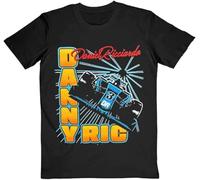 OJWKSXLL Daniel Ricciardo 90s Vintage T-Shirt,Daniel Ricciardo t Shirt Black Manches Courtes(XX-Large)