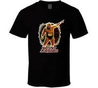 OJWKSXLL Dusty Rhodes Retro Wrestling Legend Icon T Shirt Manches Courtes(Small)