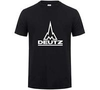 OJWKSXLL GAON Deutz T Shirt Tops Short Sleeve Deutz Logo T Shirt Manches Courtes(3X-Large)