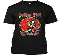 OJWKSXLL Jethro Tull Tour '75 Men's Soft Fitted 301 Cotton Shirt for Men Women Full Size Manches Courtes(X-Large)