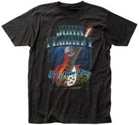 OJWKSXLL John Fogerty - Bad Moon Rising - T-Shirt Black Manches Courtes(Large)