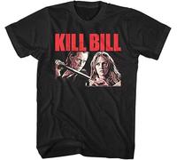 OJWKSXLL Kill Bill The Bride Movie Poster Men's T Shirt Uma Thurman Carradine ntino Manches Courtes(XX-Large)