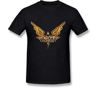 OJWKSXLL Men's Elite Dangerous Logo T Shirt Manches Courtes(Medium)