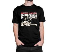 OJWKSXLL Men's T-Shirt Bo-n Jo-VI Cross Road Men's T-Shirts Round Neck Classic Short Sleeve T-Shirt Manches Courtes(3X-Large)