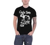 OJWKSXLL Men's Tshirt Circle Jerks T Shirt Im Gonna Live Band Logo Mens Manches Courtes(X-Large)