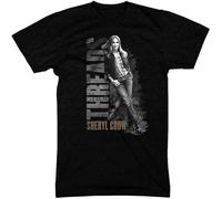 OJWKSXLL Sheryl Crow Threads Album Womens T-Shirt Manches Courtes(X-Large)
