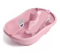 Ok Baby Onda Sans Barres Support De Bain Pour Bébé Rose