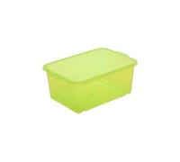 keeeper Bac de rangement Wilma – solide transparent 4,5 L – naturel