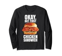 Ok But First, Sandwich au Poulet épicé Nashville Crispy Tender Manche Longue