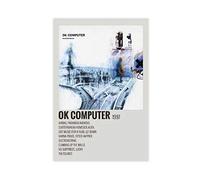 OK COMPUTER - Affiches vintage des années 90 pour décoration de chambre, bureau, décoration de chambre, cadeau, 30 x 45 cm, style 1, sans cadre