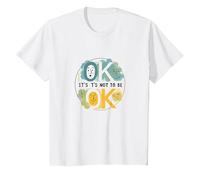 OK It's Not to Be OK - Bien-être émotionnel pour Tous T-Shirt, Enfant, Blanc, 12 Ans
