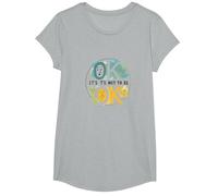 OK It's Not to Be OK - Bien-être émotionnel pour Tous T-Shirt, Fille, Gris Chiné, L