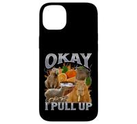 OK, Je Tire Un Graphique Amusant de Capybara Meme Bootleg Y2K Coque pour iPhone 14 Plus