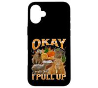 OK, Je Tire Un Graphique Amusant de Capybara Meme Bootleg Y2K Coque pour iPhone 16 Plus