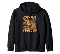 OK, Je Tire Un Graphique Amusant de Capybara Meme Bootleg Y2K Sweat à Capuche