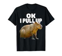Ok je tire vers le haut Capybara drôle Capybara amant Dank Meme T-Shirt