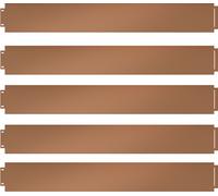 OK-Living Bordure de gazon , 100 x 18 cm 35 mètres, Marron