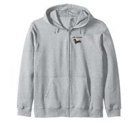 Ok ouaf. Teckel Sweat à Capuche
