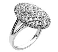 OK-Store Bague en argent sterling 925 avec strass S925 The Twilight Saga New Moon
