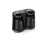 Arzum OK006-K OK006 OKKA Minio Duo Cafetière turque 8 tasses de café en une seule fois, en plastique, noir