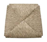 OKAFFAREFATTO MADDALONI Pièce de rechange pour chaise avec assise en paille, Modèle Arte Povera, Protège la paille, Marron Clair